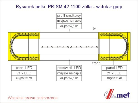 PRISM 42 (2x 21LED)