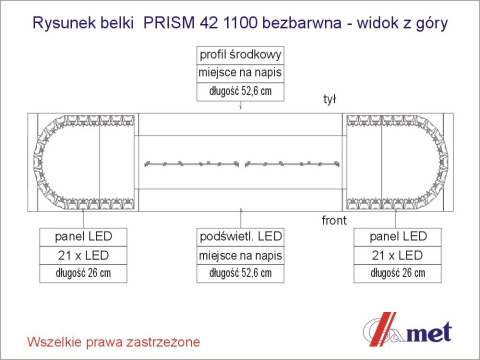 PRISM 42 (2x 21LED)