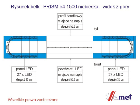 PRISM 54 (2x 27LED)