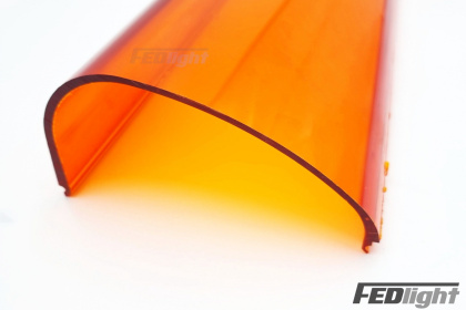 Front lens dome LZ amber