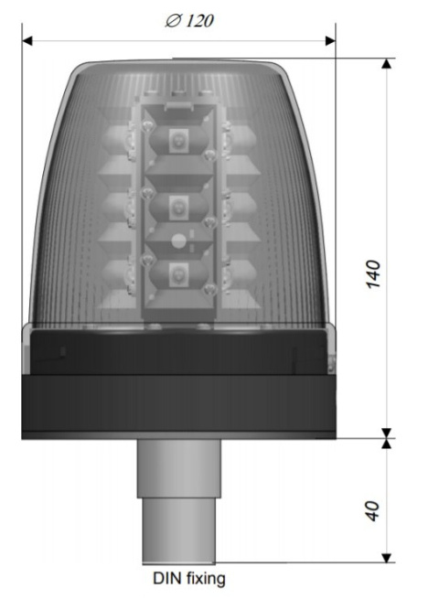 Lampa pojedyncza LBL-20K 2K DUAL KOLOR