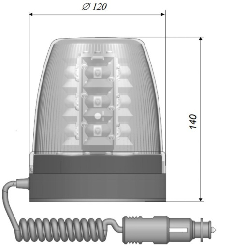 Lampa pojedyncza LBL-20K 2K DUAL KOLOR