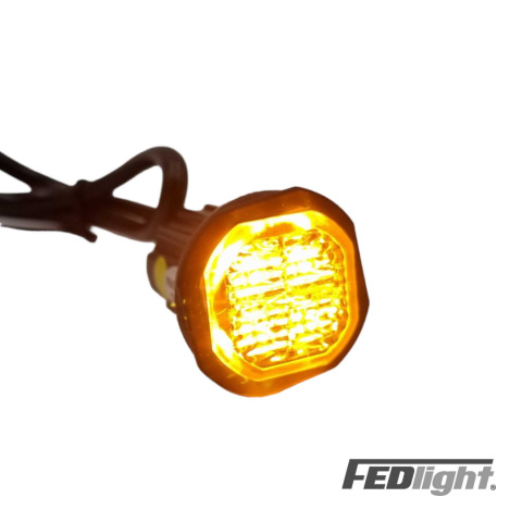 Lampa kierunkowa xFLAT mini pomarańczowa Lampa kierunkowa xFLAT mini pomarańczowa