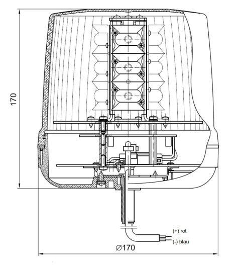 Lampa pojedyncza LBL-10T LED