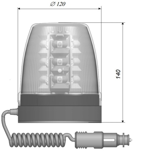 ELEKTRA LBL-C ICAO typ C lampa pojedyncza