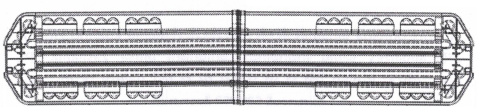 Lightbar REMEDY 2x6MD3