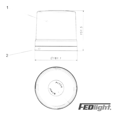 SLO5LED amber