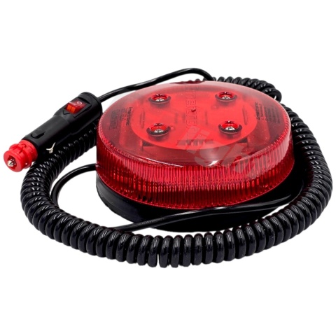 Lampa pojedyncza kogut PULSAR czerwony