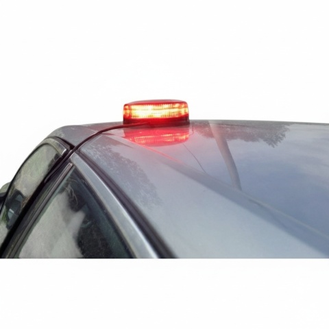 Lampa pojedyncza PULSAR czerwona