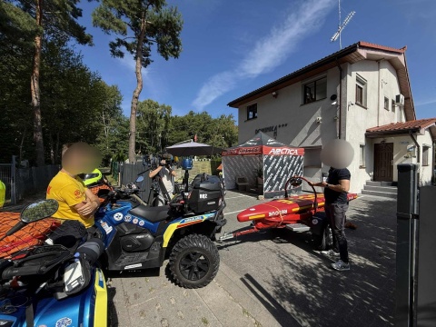 Przyczepa ewakuacyjna do quada HOMOLOGACJA